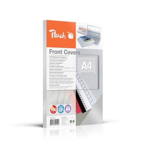 Peach PB100-19 A4 Clear Protective Sleeves, 100-pack