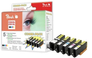 Peach PI100-167 Tintenpatrone Schwarz (Fotodruck)
