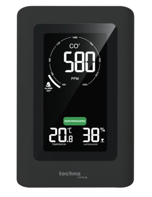 Technoline WL 1030 cyfrowa stacja meteorologiczna Czarny AC/Bateria
