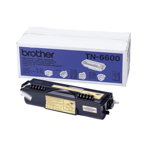 Brother TN-6600 tonerkassett, 1 st. Original, svart