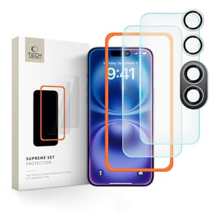 Tech-Protect 5906302310906 ochraniacz na ekran / tył telefonu Przezroczysta ochrona ekranu Apple 3 szt.