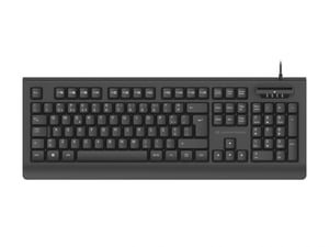 Conceptronic KAYNE01ES Office USB QWERTY Keyboard, Spanish, Black
