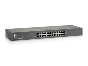 LevelOne GSW-2457 przełącznik sieciowy Nie zarządzany Gigabit Ethernet (10/100/1000) Czarny