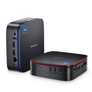 Blackview MP60 Intel® Celeron® N5095 16 GB DDR4-SDRAM 512 GB Windows 11 Pro Mini-PC Svart