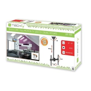 Techly 309333 uchwyt do tablic informacyjnych 139,7 cm (55") Czarny