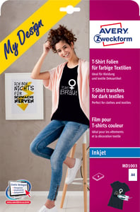 Avery MD1003 Inkjet Transfer Film for Apparel