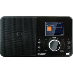Schwaiger DAB400513 radio Przenośny Analogowe i cyfrowe Czarny