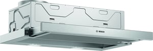 Bosch Serie 2 DFM064W54 köksfläkt, halvinbyggd (utdragbar), metallic, silver, 388 m³/h