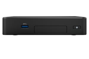 Intel NUC 8 Rugged Intel® Celeron® N N3350 4 GB LPDDR3-SDRAM 64 GB eMMC Mini PC Czarny