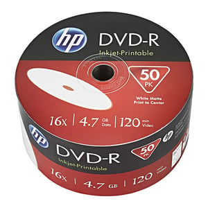 HP DME00070WIP DVD-skiva 4,7 GB DVD+R 50 st.