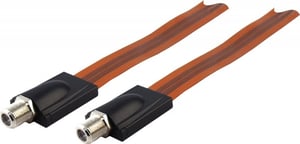 Schwaiger KFF30 531 kabel koncentryczny 0,173 m F-Typu Czarny, Czerwony