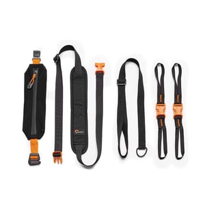 Lowepro LP37438-PWW pasek Aparat cyfrowy Nylon, Poliester Czarny, Pomarańczowy
