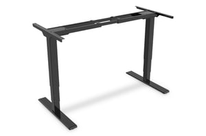 Digitus Electrically Adjustable Table Frame, Two Motors, 3-Level, Black