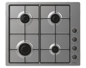 Candy Smart CHW6LBX/4U Edelstahl Einbaugerät 60 cm Gas 4 Kochzonen