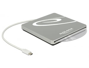 DeLOCK 42605 13.3 cm (5.25") SATA III ODD Enclosure, Silver