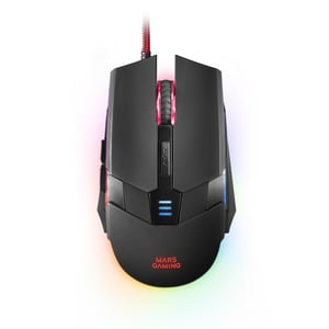 Mars Gaming MM116 Maus, beidhändig, USB Typ A, optisch, 3200 DPI