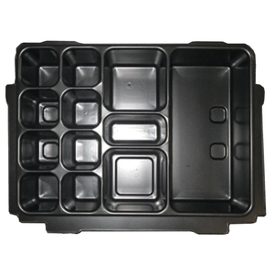 Makita P-83674 pudełko na narzędzia Czarny