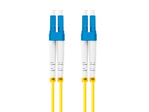 Lanberg FO-LULU-SD11-0050-YE InfiniBand-/fiberoptisk kabel 5 m LC gul