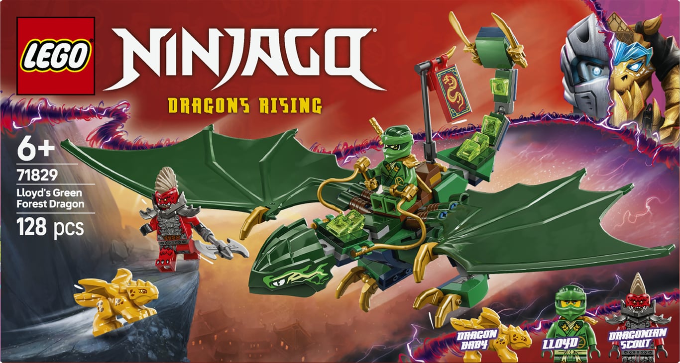 LEGO NINJAGO Zielony leśny smok Lloyda