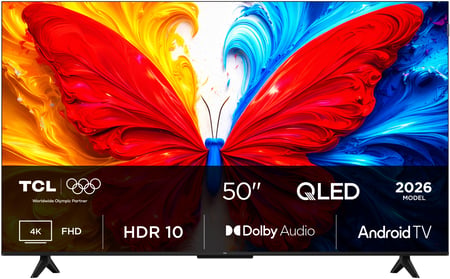 TCL S5L 50S5L Telewizor 127 cm (50") 4K Ultra HD Smart TV Wi-Fi Czarny 300 cd/m²