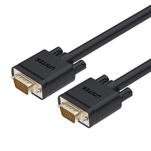 UNITEK Y-C507G kabel VGA 15 m VGA (D-Sub) Czarny