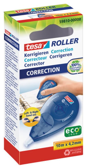 TESA 59810 taśma korekcyjna 10 m Niebieski 1 szt.