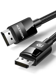 Ugreen 80390 DisplayPort-Kabel, 1 m, schwarz