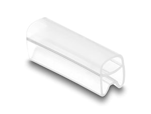 DeLOCK 80949 Cable Tag, Clear Plastic, 50 pcs.