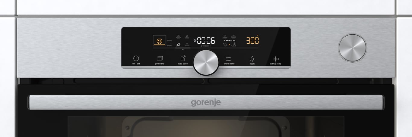 Gorenje BSA 6747 A04X 77 l Stal nierdzewna