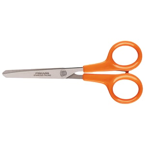 Fiskars 1005154 School and Stationery Scissors Straight Cut Orange