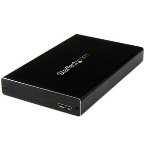 StarTech UNI251BMU33 obudowa do dysków twardych Obudowa HDD/SSD Czarny 2.5"