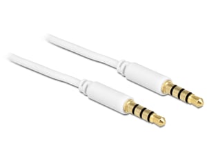 DeLOCK 83441 kabel audio 2 m 3.5mm Biały