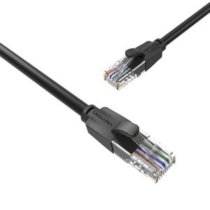 Vention IBEBN kabel sieciowy Czarny 15 m Cat6 U/UTP (UTP)