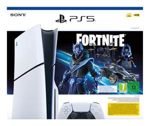 Sony PlayStation 5 Slim Fortnite bundle 1 TB Wi-Fi Czarny, Biały