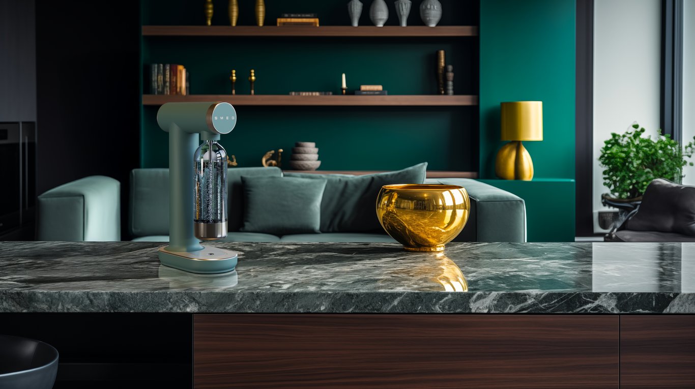 Smeg SKC01EGM saturator Plastik Zielony