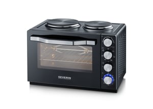 Severin TO 2065 Brödrost 30 l 2500 W Svart Grill
