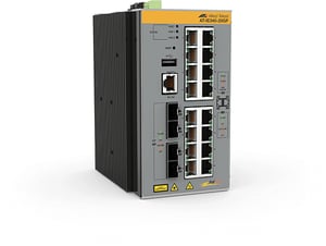 Allied Telesis AT-IE340-20GP-80 Zarządzany L3 Gigabit Ethernet (10/100/1000) Obsługa PoE Szary