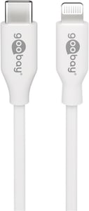 Goobay 39448 2 m Lightning Cable, White
