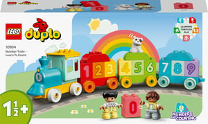 LEGO DUPLO Pociąg z cyferkami — nauka liczenia