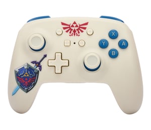 PowerA NSGP0015-01 Game Controller—Blue, Red, White Bluetooth Analog Gamepad for Nintendo Switch, Nintendo Switch Lite, and Nintendo Switch OLED