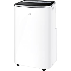 AEG AXP35U538CW bärbar luftkonditionering 64 dB Svart, Silver, Vit