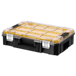 Stanley FMST82967-1 Tool Box, Metal, Polycarbonate (PC), Black, Clear, Yellow