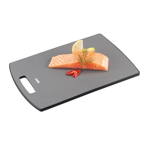 GEFU Levoro Rectangular Plastic Cutting Board, Gray