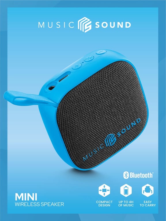Music Sound 8018080490477 Niebieski