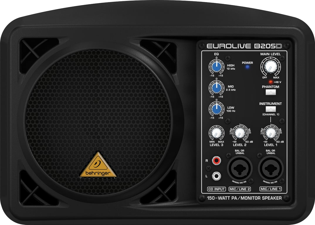 Behringer EUROLIVE B205D Głośnik z adresem publicznym (PA)