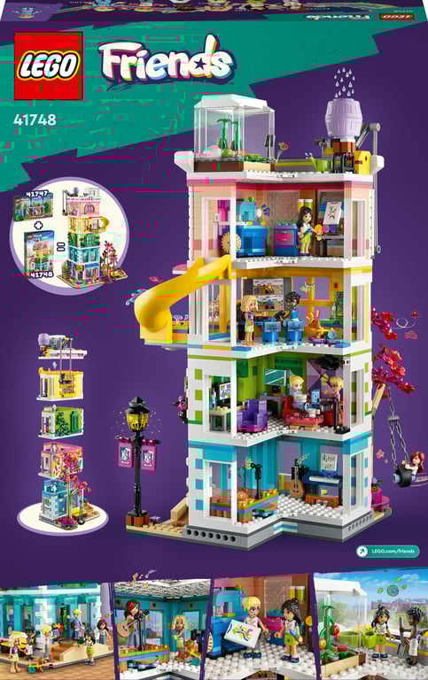 фото Блоковий конструктор LEGO Friends Хартлейк-Сіті. Громадський центр (41748)