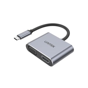 UNITEK V1126A stacja dokująca USB Type-C Szary