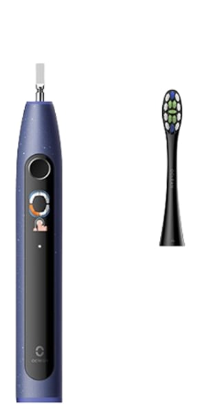 Oclean X Lite Dorosły Soniczna szczoteczka do zębów Czarny, Niebieski
