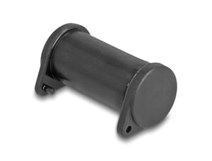 DeLOCK DL4 Dust Cover for Male and Female Connectors, Silicone, 2-Piece, Black, Set of 10