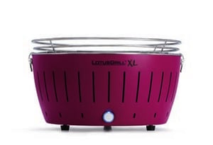 LotusGrill G435 U PU grill Czajnik Węgiel drzewny (paliwo) Fioletowy